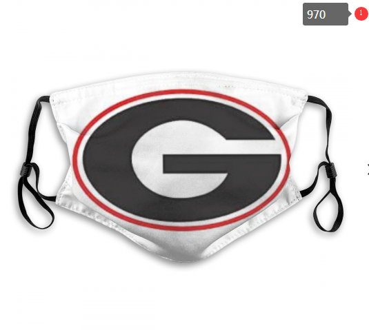 NCAA Georgia Bulldogs #16 Dust mask with filter
